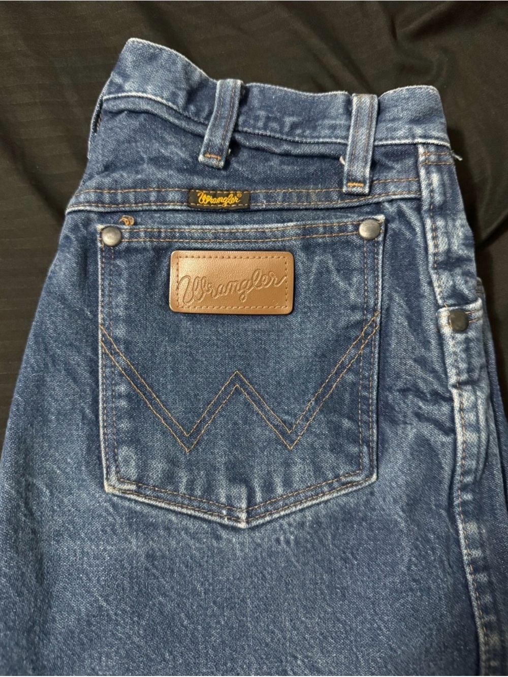 Wrangler 13MWZ Cowboy Cut Jeans 29x40 High Rise Straight Leg Made in USA